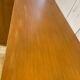 Wood and rattan chest of drawers and wardrobe
