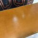 Directoire style flat desk in cherry wood