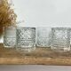 4 verres à whisky vintage 
