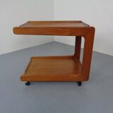 Danish Teak Serving Cart, 1960s