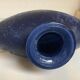 Large blue ovoid Scavo vase