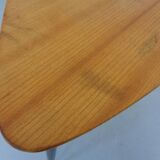 Mid-Century Triangular Birch Side Tables, 1960s, Set of 2