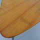 Mid-Century Triangular Birch Side Tables, 1960s, Set of 2