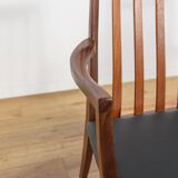Mid-Century Teak and Leather Dining Chairs by Leslie Dandy for G-Plan, 1960