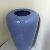 Lavender blue ceramic vase