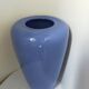 Lavender blue ceramic vase