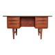 Mid-Century Danish Teak Desk, 1960s