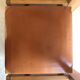 Chaise cuir et bois 70’s