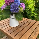 Exotic wood serving trolley