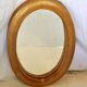 Oval mirror 54x34cm