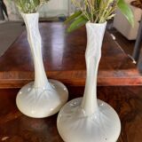 Pair of Art Nouveau vases/soliflores K&G Lunéville - France