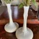 Pair of vases/soliflores Art Nouveau K&G Lunéville - France