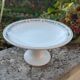 Saint-Amand fruit bowl on foot, new ceramic factories of the North, Molière model
