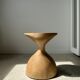Solid wood sofa end