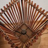 Wicker table lamp, 1970