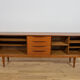 Mid-Century Large Teak Tambour Door Sideboard, Denmark, 1960s