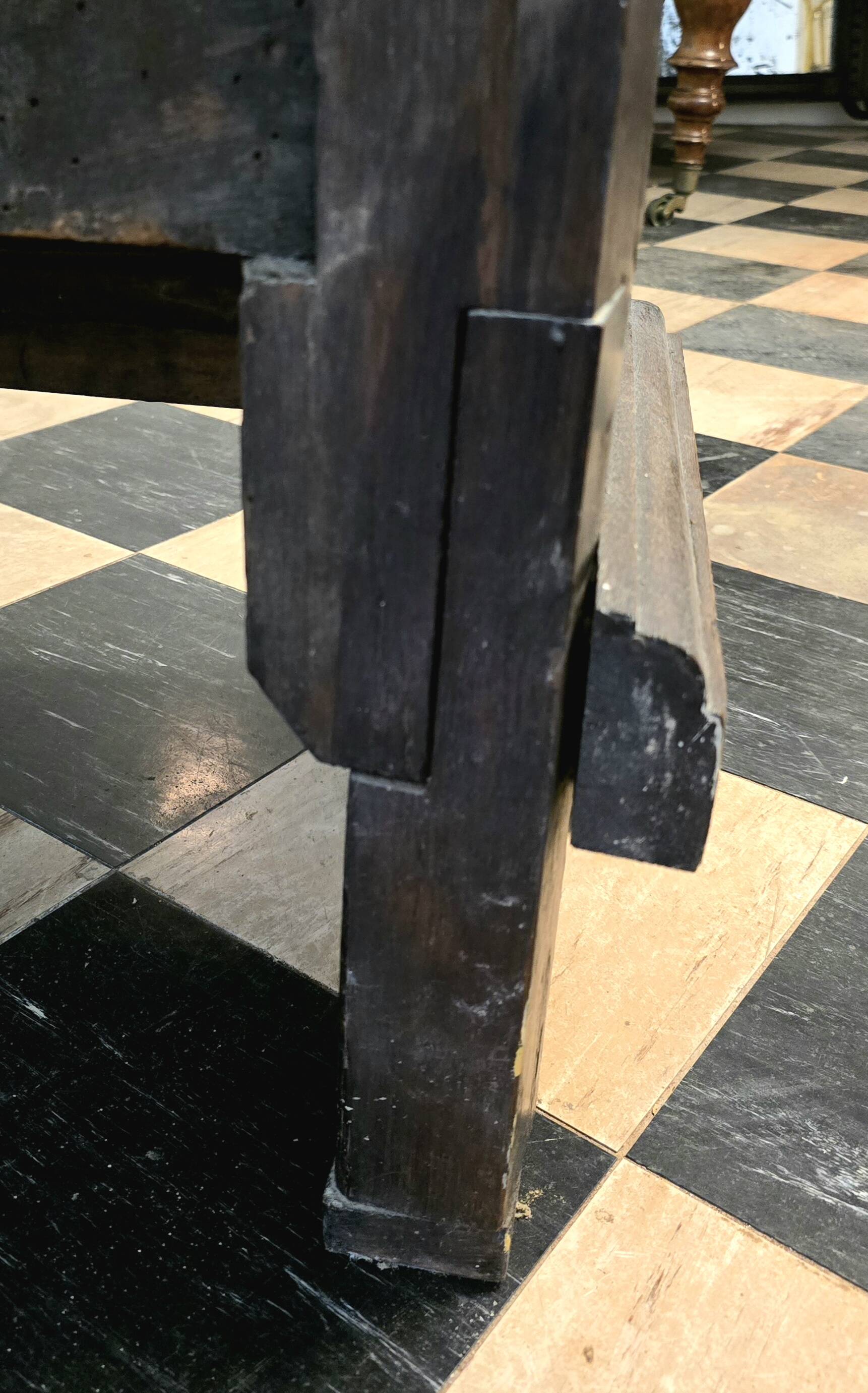 18th century oak bonnet maker