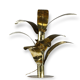 Palm tree brass floor/table lamp, Bottega Gadda Italy, 1960