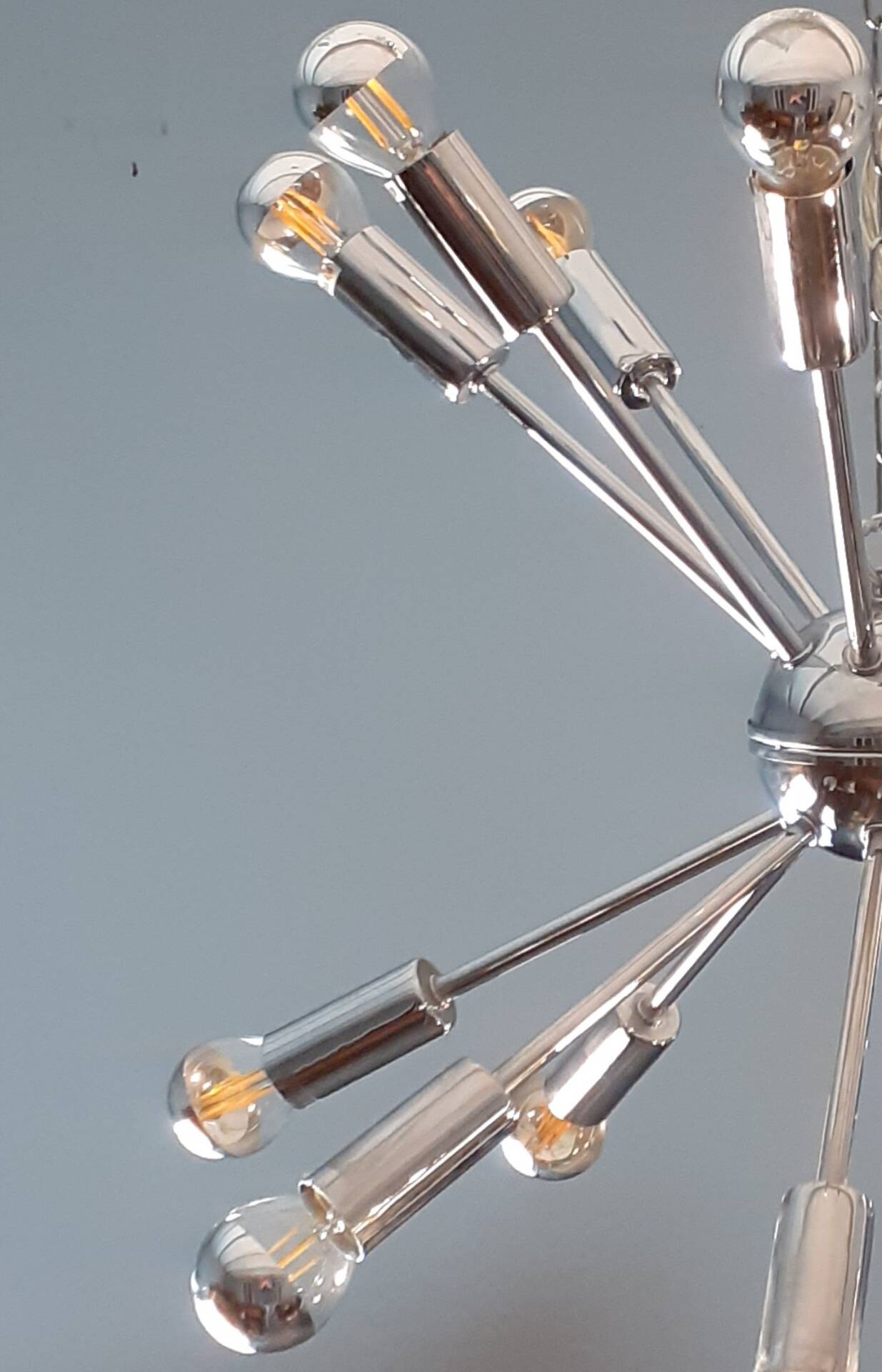 Suspension Spoutnik Vintage tchèque 1970s