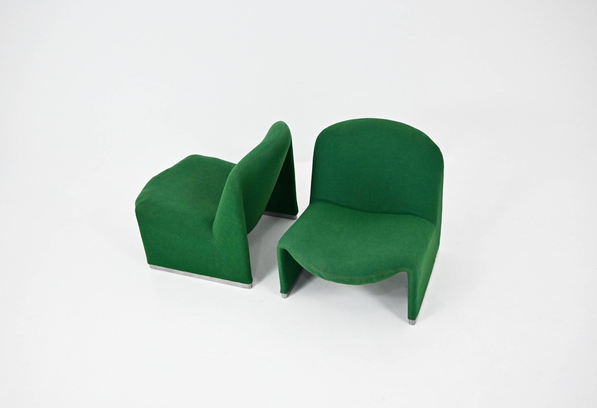 Set of 2 Alky Armchairs by Giancarlo Piretti for Anonima Castelli, 1970s