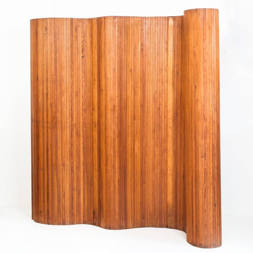 Articulated screen by J. Baumann for Melun. Art Deco. France circa 1912-20.