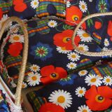 Wicker baby bassinet