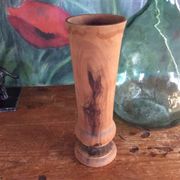 Wooden vase