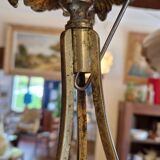 Ceiling chandelier with tassels