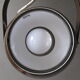 Suspended, hinged ball spot