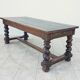 Louis XIII walnut table from the 19th century.