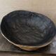 Burnt wood dish