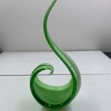 Art nouveau style glass subject