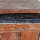 Meuble de rangement en bois ancien