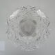 Mid-century Crystal Glass Bowl,1960's.
