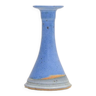 Danish vintage light blue ceramic candlestick