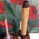 Wooden lamp foot