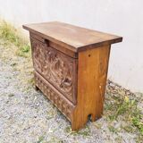 Old neo-Gothic carved furniture