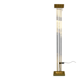 Deknudt House Hollywood Regency floor lamp in gold brass