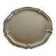 Vintage silver-plated serving tray - Bistro style