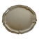 Vintage silver-plated serving tray - Bistro style