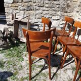 Set of 6 bistro chairs