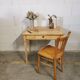 Bureau en bois brut