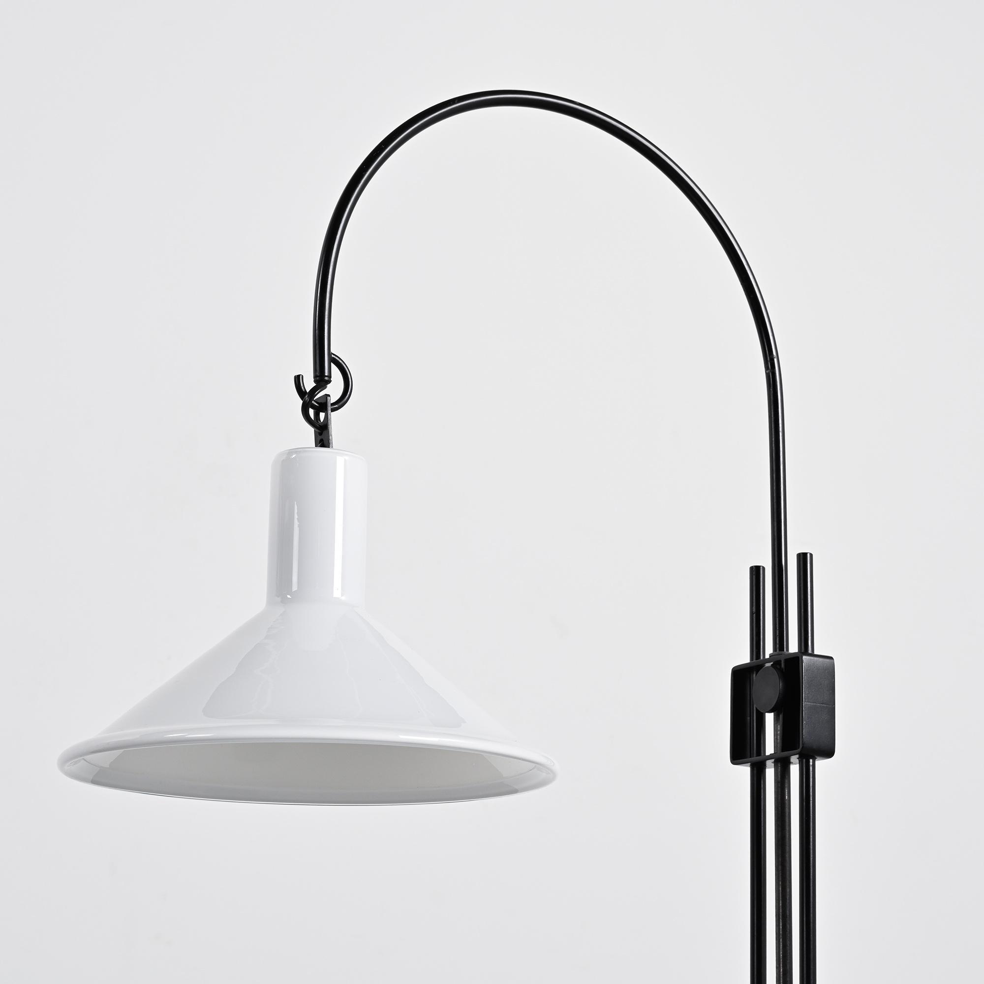 Floor lamp by Michaël Bang, Holmegaard, Denmark, circa 1970