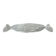 Vintage thick glass candy-shaped catchall.