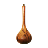 Drop-shaped wooden lamp foot