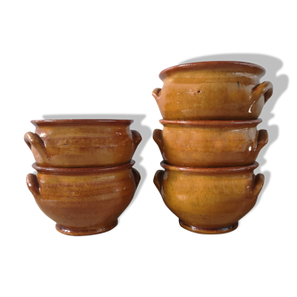 Lot of 5 soup bowls