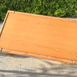 Solid elm coffee table