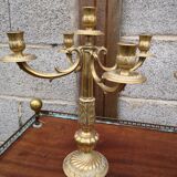 Pair of golden candlesticks