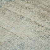 Hand-Knotted Persian Antique 1970s 210 cm x 294 cm Beige Wool Carpet