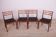 Fabric and Teak Dining Chairs by Victor Wilkins for G-Plan, 1960s.